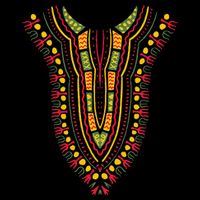 Dashiki Print Kente Ethnic African Pride Cooling Performance Crew T-Shirt