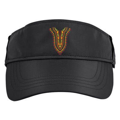 Dashiki Print Kente Ethnic African Pride Adult Drive Performance Visor
