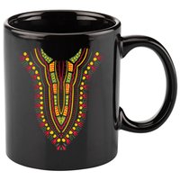 Dashiki Print Kente Ethnic African Pride 11oz C Handle Ceramic Mug