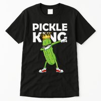 Dabbing Pickle King Cucumber Dab Funny Veggie Vegetarian Tall T-Shirt