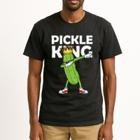 Dabbing Pickle King Cucumber Dab Funny Veggie Vegetarian Tall T-Shirt