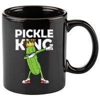 Dabbing Pickle King Cucumber Dab Funny Veggie Vegetarian 11oz C Handle Ceramic Mug