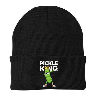 Dabbing Pickle King Cucumber Dab Funny Veggie Vegetarian Beanie