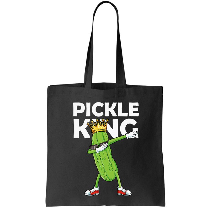 Dabbing Pickle King Cucumber Dab Funny Veggie Vegetarian Bag