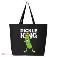 Dabbing Pickle King Cucumber Dab Funny Veggie Vegetarian 25L Jumbo Tote