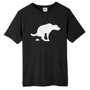 Dog Poop Lover Puppy Funny Tall Fusion ChromaSoft Performance T-Shirt