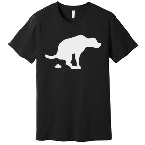 Dog Poop Lover Puppy Funny Premium T-Shirt