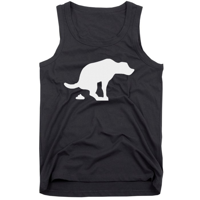 Dog Poop Lover Puppy Funny Tank Top