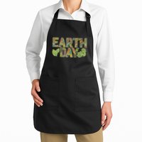 Decorative Pattern Letters Earth Day Apron