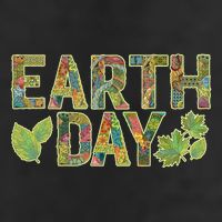 Decorative Pattern Letters Earth Day Tumbler
