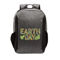 Decorative Pattern Letters Earth Day Vector Backpack
