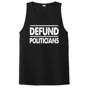 Defund Politicians Libertarian Funny Gift PosiCharge Competitor Tank