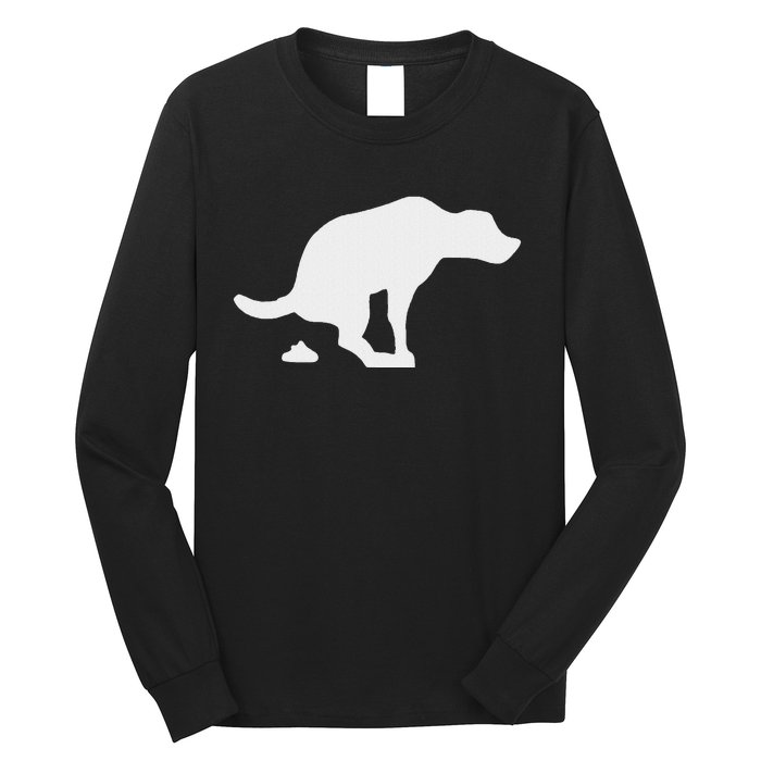 Dog Poop Lover Puppy Long Sleeve Shirt