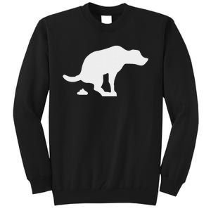 Dog Poop Lover Puppy Tall Sweatshirt