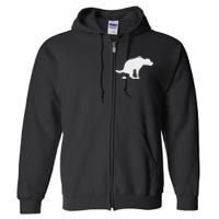 Dog Poop Lover Puppy Full Zip Hoodie