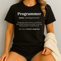 Definition Programmer Meaning Computer Science & Coding Comfort Colors T-Shirt