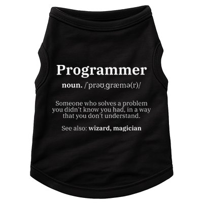 Definition Programmer Meaning Computer Science & Coding Doggie Tank