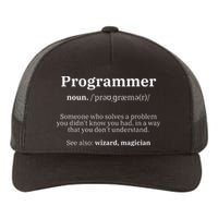 Definition Programmer Meaning Computer Science & Coding Yupoong Adult 5-Panel Trucker Hat