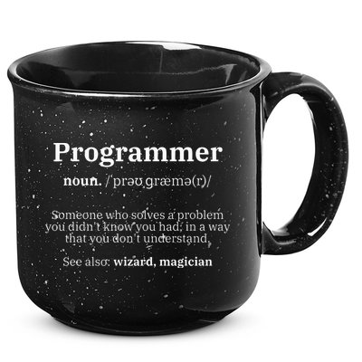 Definition Programmer Meaning Computer Science & Coding 15oz Campfire Ceramic Mug
