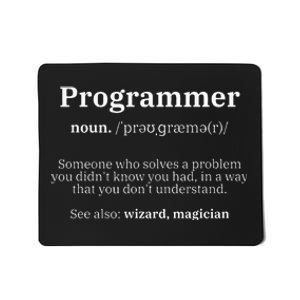 Definition Programmer Meaning Computer Science & Coding Mousepad