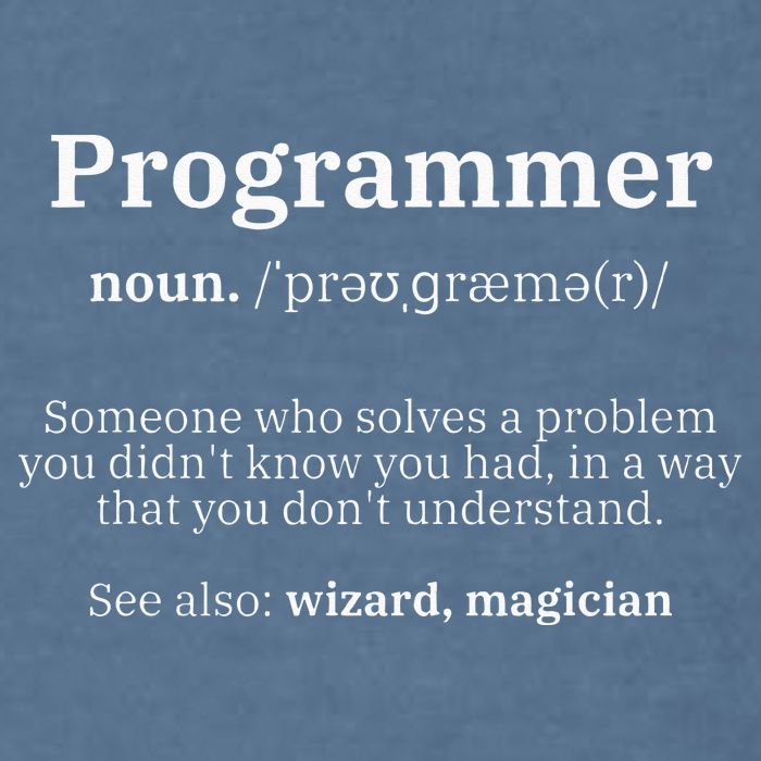 Definition Programmer Meaning Computer Science & Coding Garment-Dyed Sweatshirt