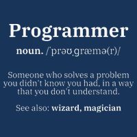Definition Programmer Meaning Computer Science & Coding Infant Baby Jersey Bodysuit