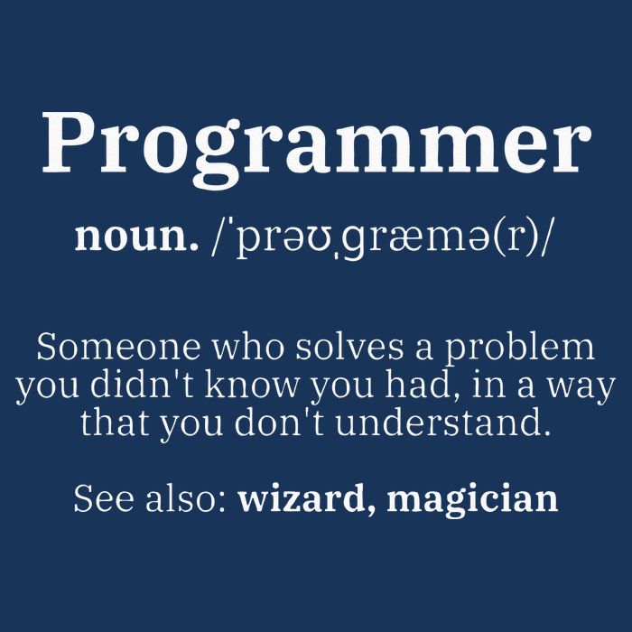 Definition Programmer Meaning Computer Science & Coding Infant Baby Jersey Bodysuit