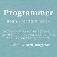 Definition Programmer Meaning Computer Science & Coding Sueded Cloud Jersey T-Shirt