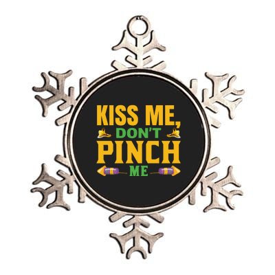 Don't Pinch Me Metallic Star Ornament