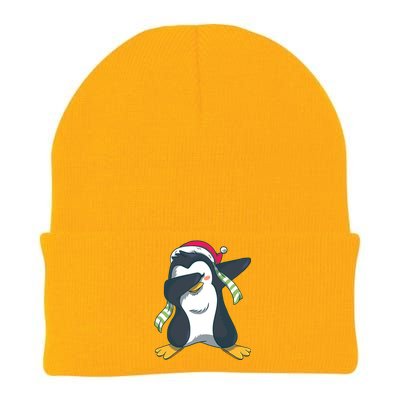 Dabbing Penguin (Matching Group Options!) Funny Christmas Gift Knit Cap Winter Beanie