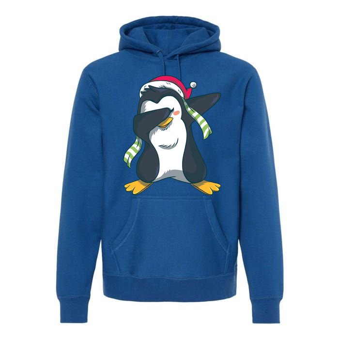 Dabbing Penguin (Matching Group Options!) Funny Christmas Gift Premium Hoodie