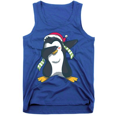 Dabbing Penguin (Matching Group Options!) Funny Christmas Gift Tank Top