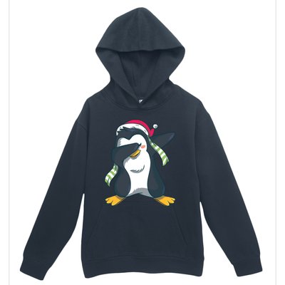 Dabbing Penguin (Matching Group Options!) Funny Christmas Gift Urban Pullover Hoodie