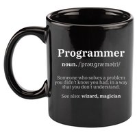 Definition Programmer Meaning Computer Science & Coding 11oz C Handle Ceramic Mug