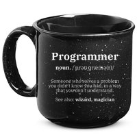 Definition Programmer Meaning Computer Science & Coding 15oz Campfire Ceramic Mug