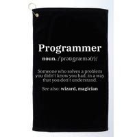 Definition Programmer Meaning Computer Science & Coding Golf Towel