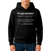 Definition Programmer Meaning Computer Science & Coding Kids Hoodie