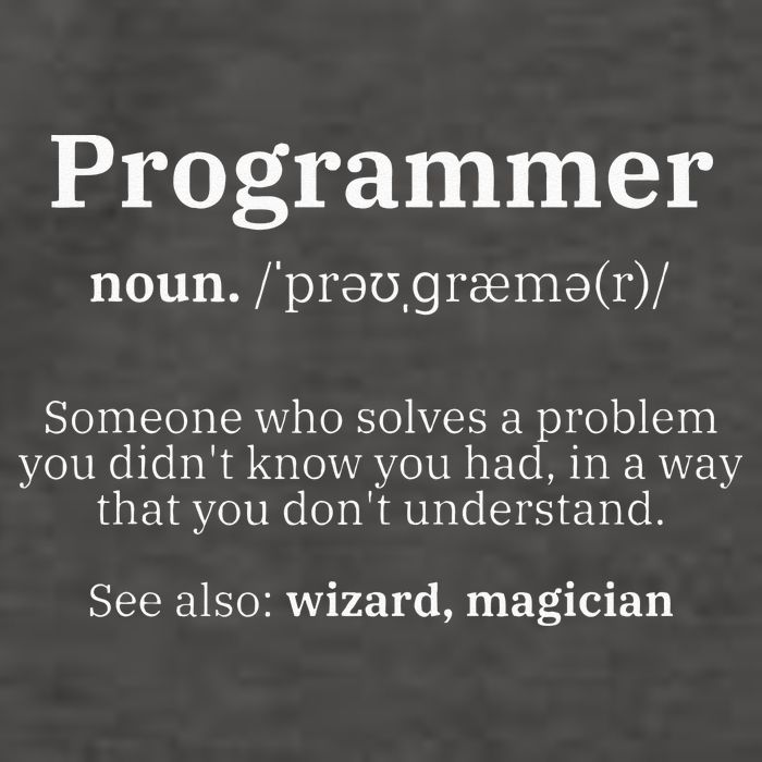 Definition Programmer Meaning Computer Science & Coding Vector Backpack