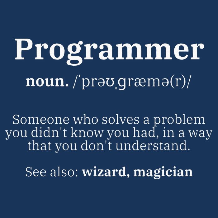 Definition Programmer Meaning Computer Science & Coding Infant Baby Jersey Bodysuit