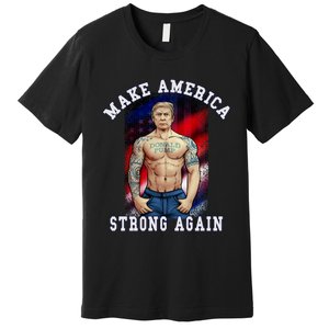 Donald Pump Make America Strong Again US Premium T-Shirt