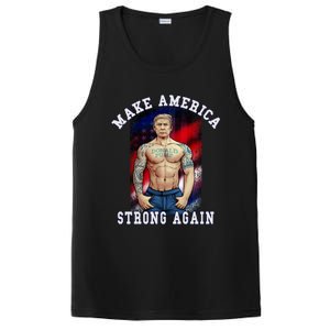 Donald Pump Make America Strong Again US PosiCharge Competitor Tank