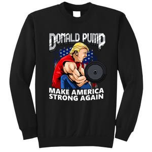 Donald Pump Make America Strong Again US Sweatshirt