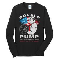 Donald Pump Make America Strong Again US Tall Long Sleeve T-Shirt