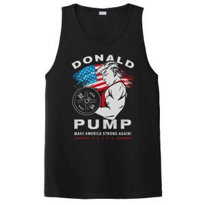 Donald Pump Make America Strong Again US PosiCharge Competitor Tank