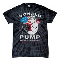 Donald Pump Make America Strong Again US Tie-Dye T-Shirt