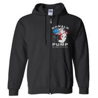 Donald Pump Make America Strong Again US Full Zip Hoodie