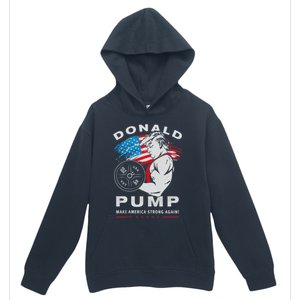 Donald Pump Make America Strong Again US Urban Pullover Hoodie