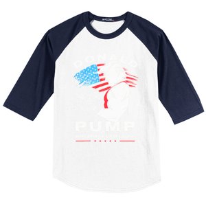 Donald Pump Make America Strong Again US Baseball Sleeve Shirt