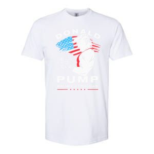 Donald Pump Make America Strong Again US Softstyle CVC T-Shirt