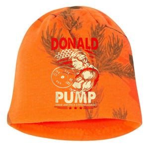 Donald Pump Make America Strong Again Tank Top Classic Kati - Camo Knit Beanie